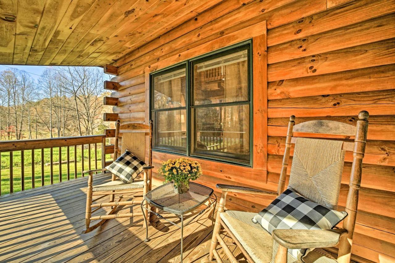 Creekside Bryson City Cabin With Private Hot Tub المظهر الخارجي الصورة