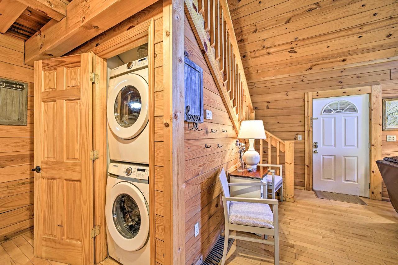 Creekside Bryson City Cabin With Private Hot Tub المظهر الخارجي الصورة