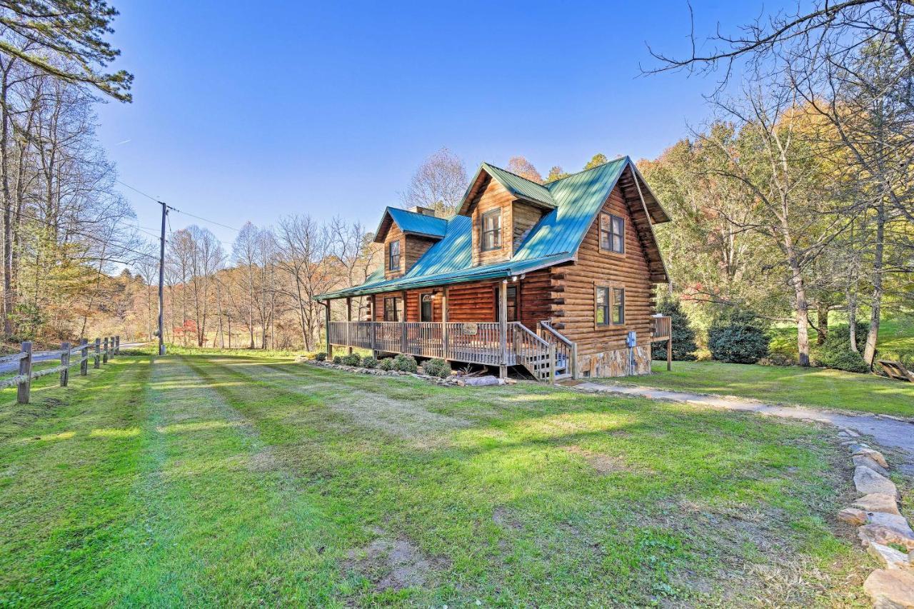 Creekside Bryson City Cabin With Private Hot Tub المظهر الخارجي الصورة
