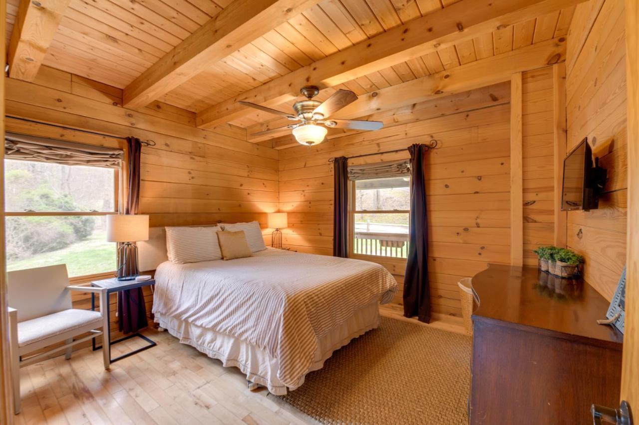 Creekside Bryson City Cabin With Private Hot Tub المظهر الخارجي الصورة