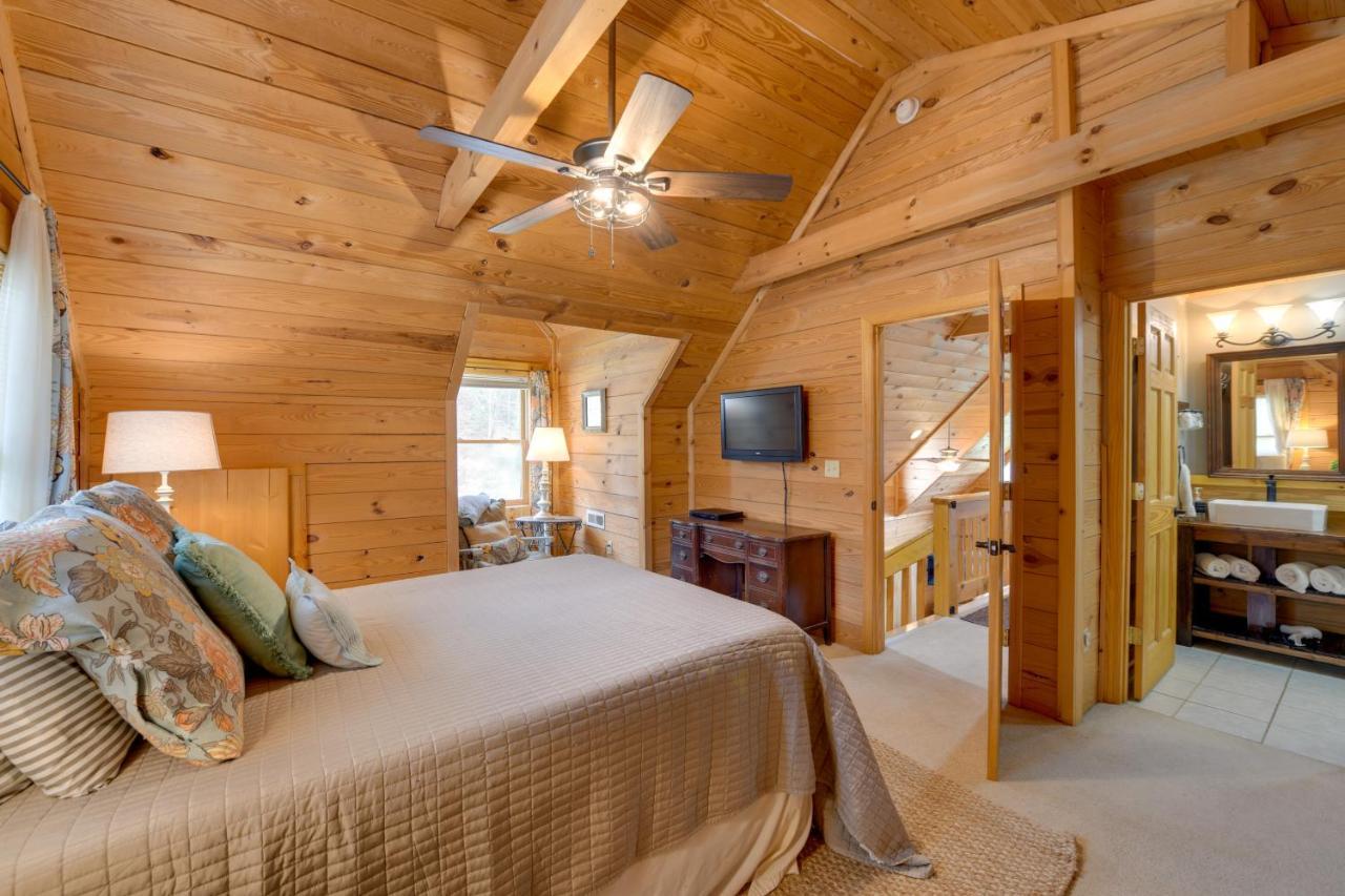 Creekside Bryson City Cabin With Private Hot Tub المظهر الخارجي الصورة